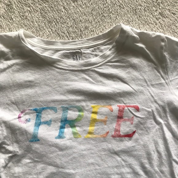 Gap White Graphic T-shirt - Picture 2 of 5